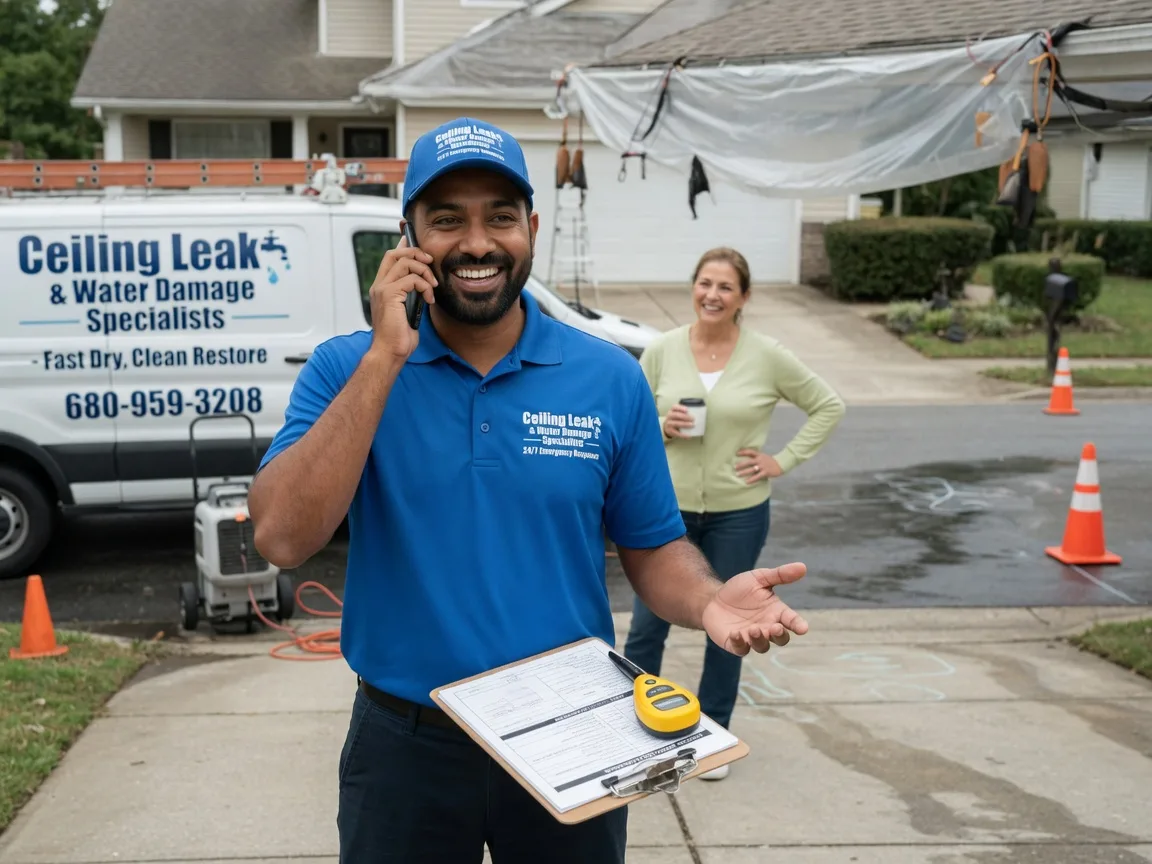 Ceiling Leak Cleanup Coleman, WI FAQs
